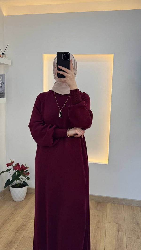 فستان تريكو ساده