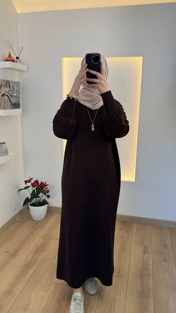 فستان تريكو ساده