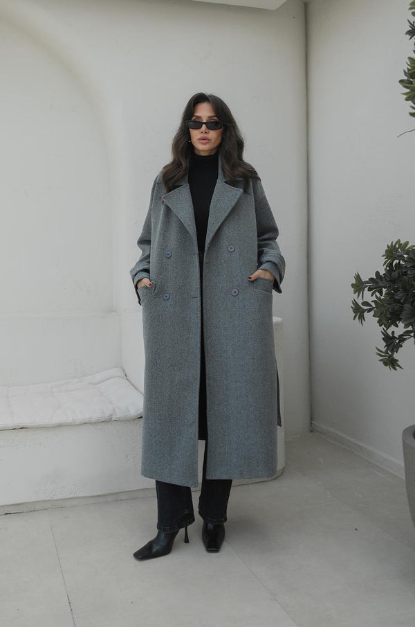 معطف Aurélia – جوخ ناعم أوفر سايز