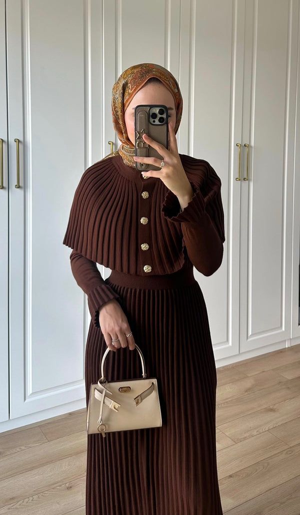 فستان تريكو محبوك