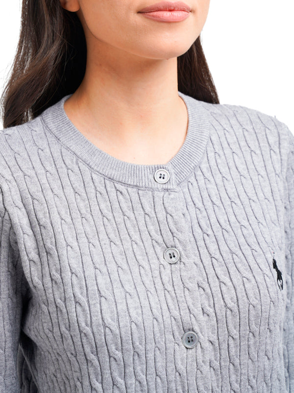 كارديجان بولو رالف لورين محبوك