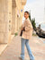 جكيت مطرز خط جانبي - Sateen style