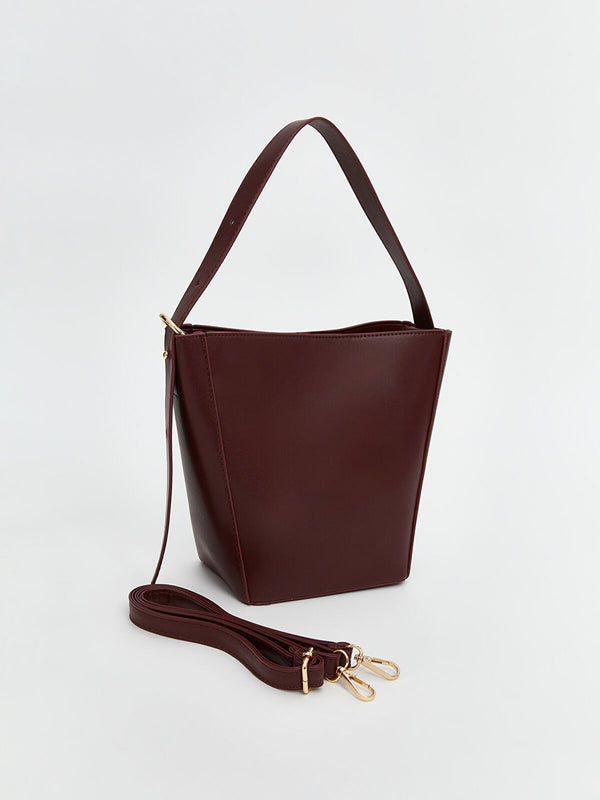 شنطة برغندي ميديوم