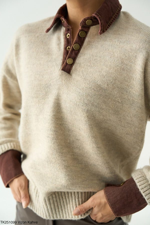 بلوزة بولو قطن