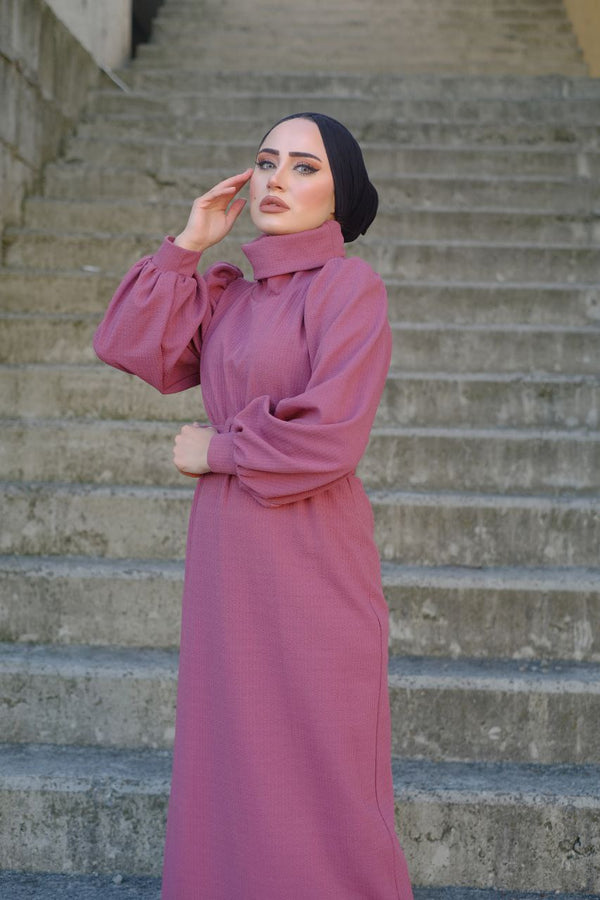 فستان بيسك قبه عاليه