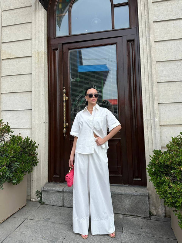 طقم نص كم Arjantin - Sateen style